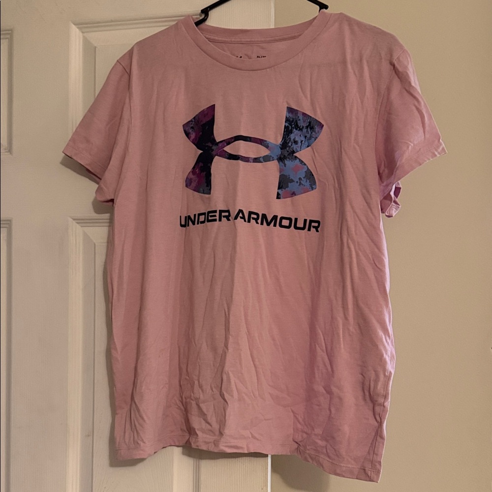 Under Armour Dusty Rose Graphic Tee
